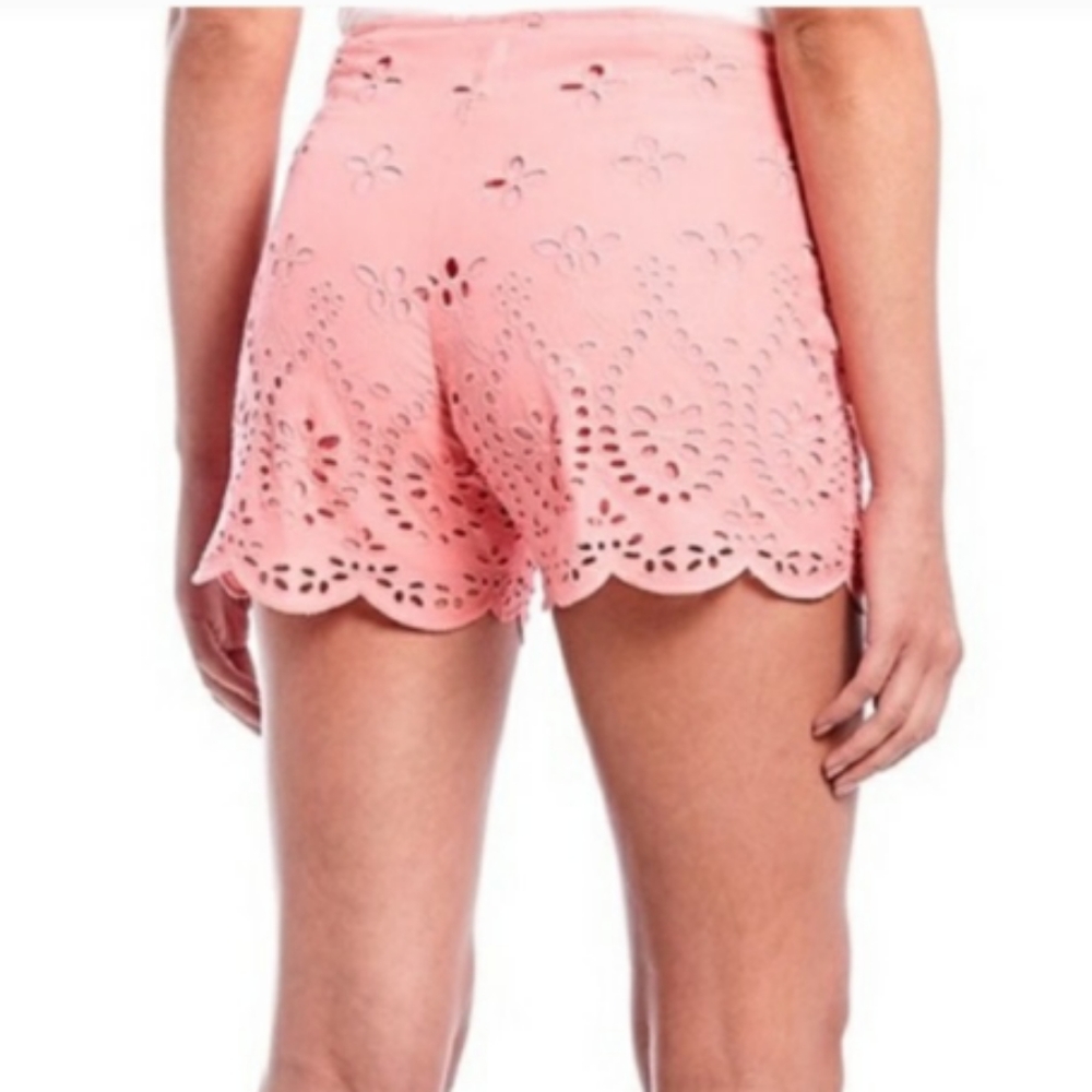 Coral Shorts Eyelet shorts sz 0